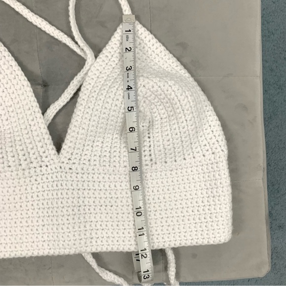 Handmade Crochet Crop Top - Picture 6 of 7